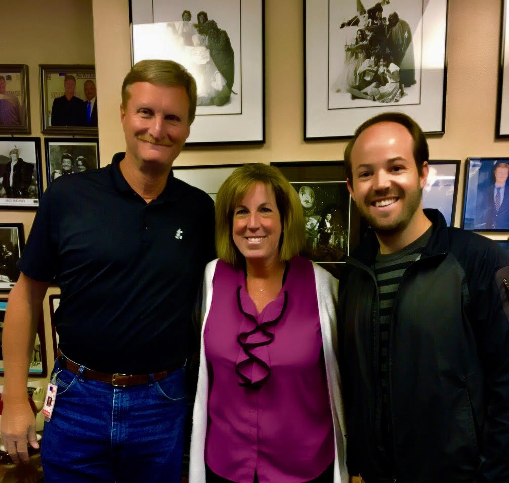 Scott Denison-General Manager  Alex Moore - Community Engagement Coordinator along with Community Relations Director at The Heritage Downtown, Jenny Snively