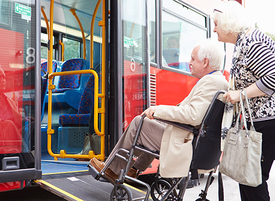 Transportation in a Newark Retirement Community