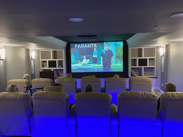 Movie Night in the new Downtown Cinema at The Heritage Downtown