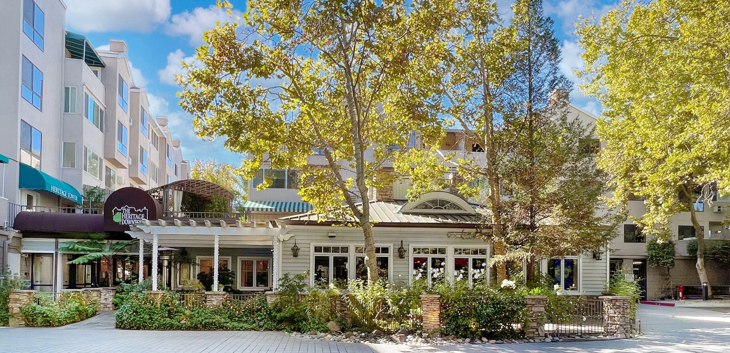 The Heritage downtown front building