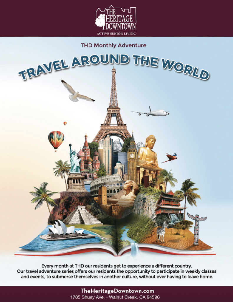 Travel around the world flyer