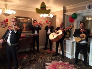 Mariachi Band inside The Heritage Downtown for a party